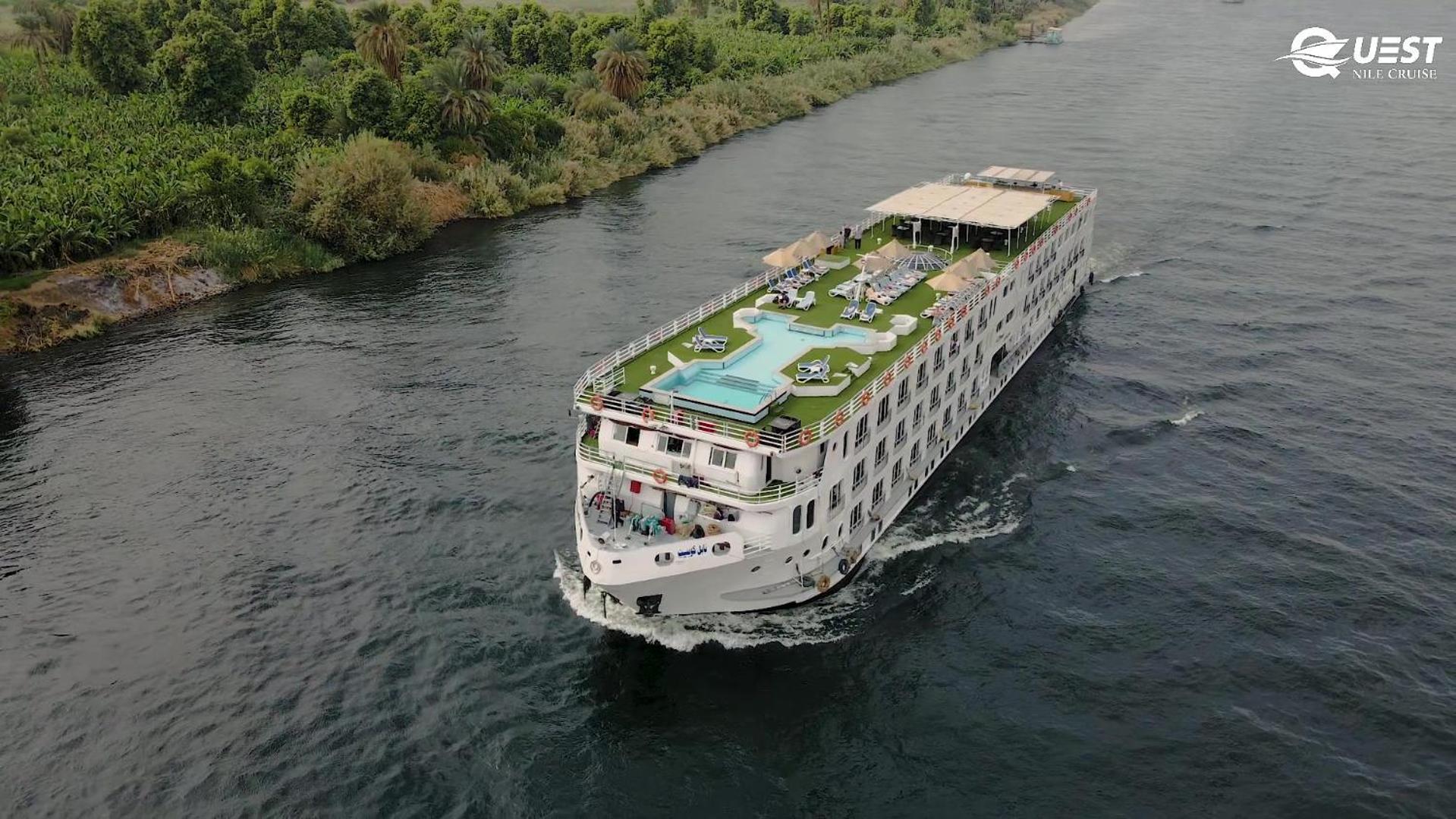 Hotel Nile Quest Cruise - 4 Or 7 Nights From Luxor Each Saturday And 3 Or 7 Nights From Aswan Each Wednesday Exterior foto